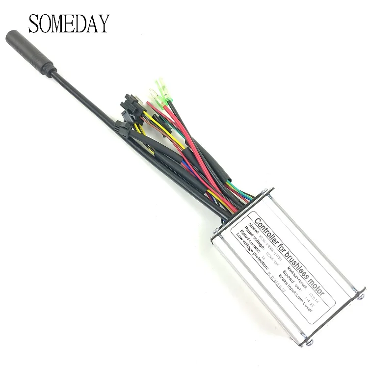 

SOMEDAY 36V/48V 15A electric bicycle standard square wave controller KT series 250W/350W motor conversion kit without lights