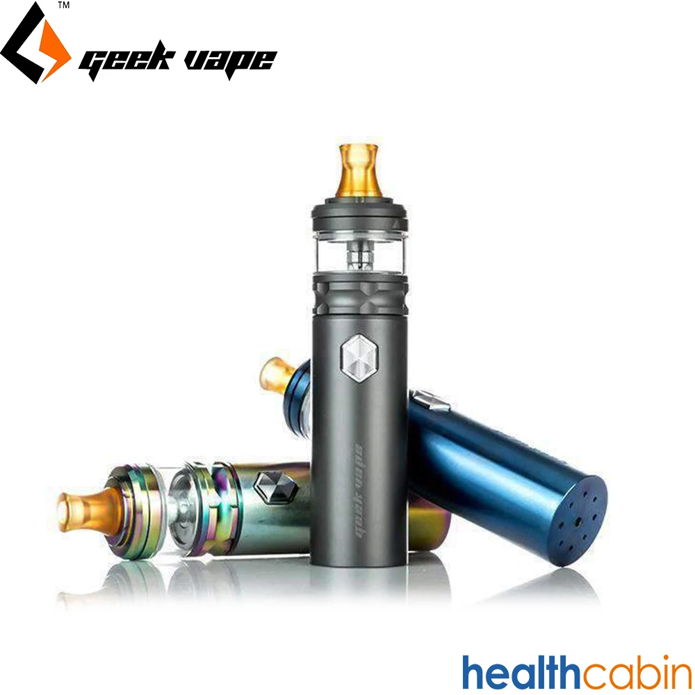 

Geekvape Flint Kit 1000mah Battery 2ml Vaporizer CBD oil IPX5 Water-resistant Electronic Cigarette VS Tigon PockeX Vape Pen Kit