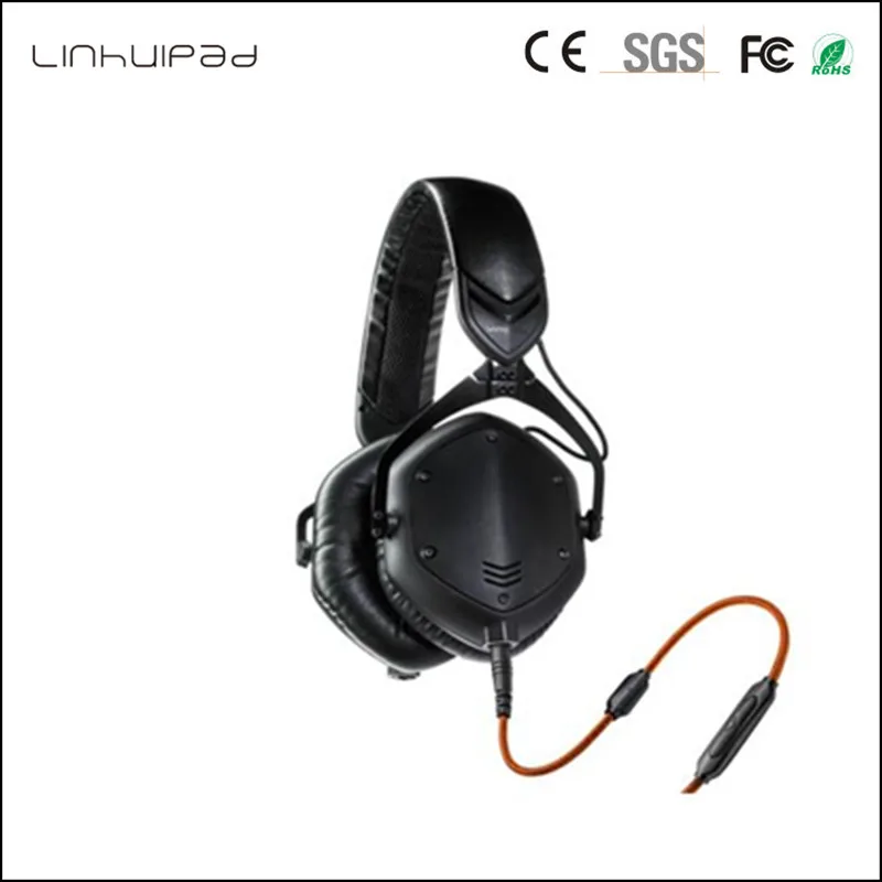 Linhuipad V-MODA XL памяти амбушюры для Crossfade M-100 LP2 LP Накладные наушники(черный) 1 пара/лот