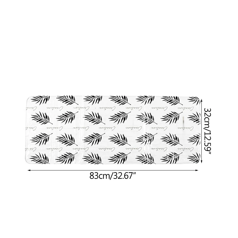 Kitchen Gas Stove Table Oil Plate Home Creative Heat-Resistant Oil Splash Aluminum Foil Baffle Stir-Fry Insulation Board