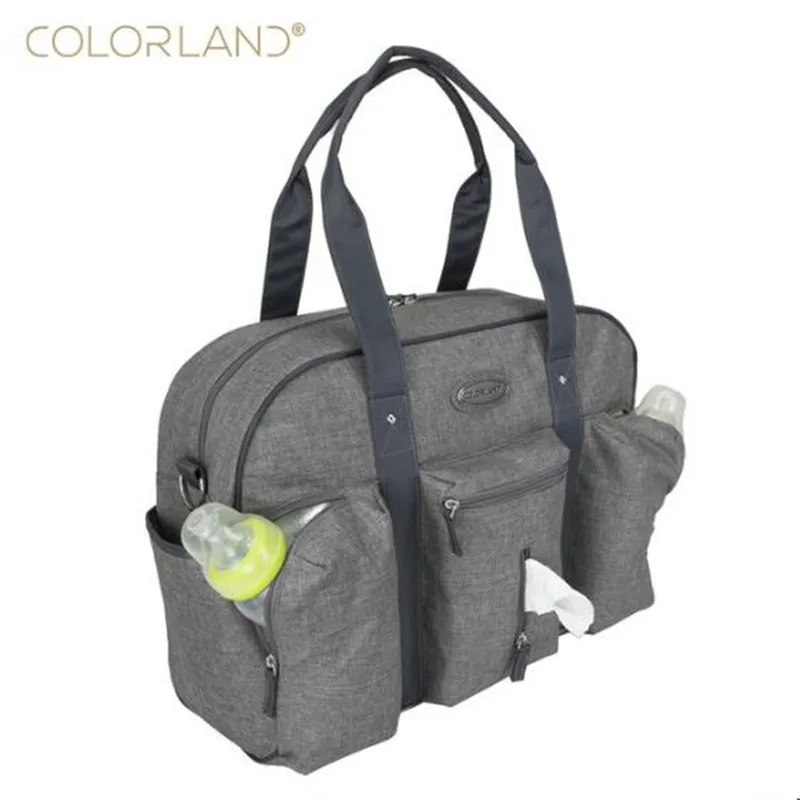 Colorland Большая вместительная сумка для детских подгузников, органайзер, сумки для подгузников, сумки для мам, сумки для мам, сумка для детских колясок, сумка для подгузников