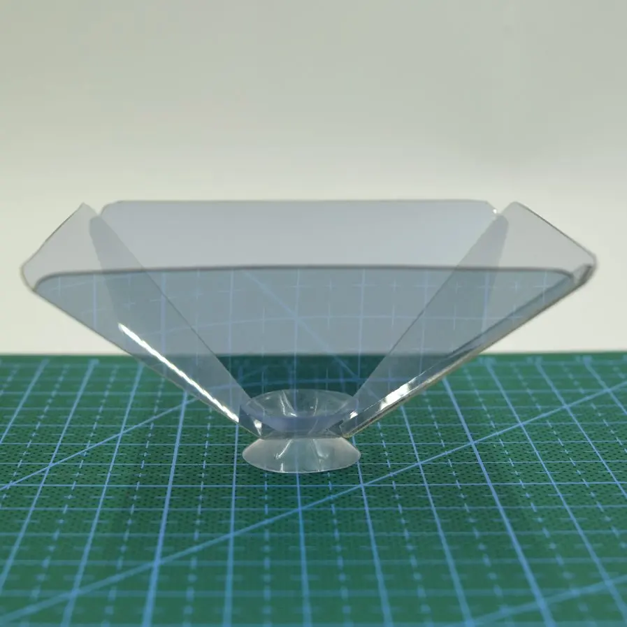 YAOMAISI голограмма 3D витрина голографическая рамка Пирамида по мобильному телефону смартфон 3D дисплей коробка голографический дисплей