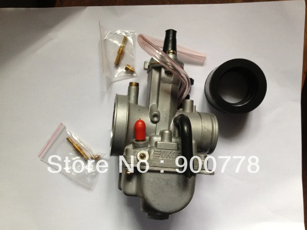 

new carburetor 30mm 2- stroke racing flat side the OEM part OKO carb CARBURETTOR CARBY FIT FOR honda yamaha suzuki ...