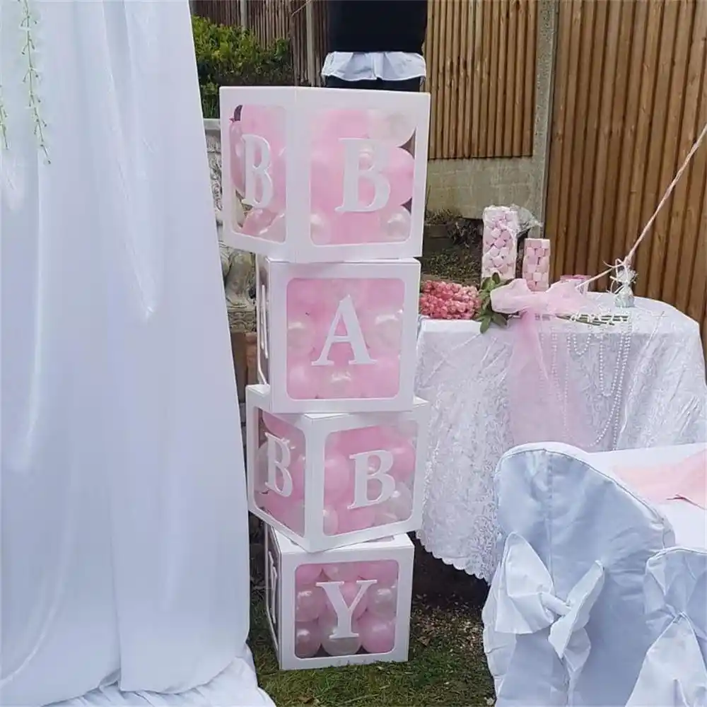alphabet block centerpiece
