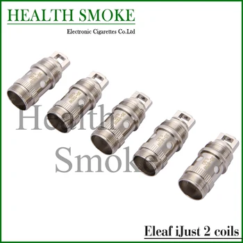 

10pcs/lot Eleaf iJust 2 coils head EC Head 0.3ohm for Eleaf iJust 2 kit Eleaf iJust 2 replacement coils free shipping