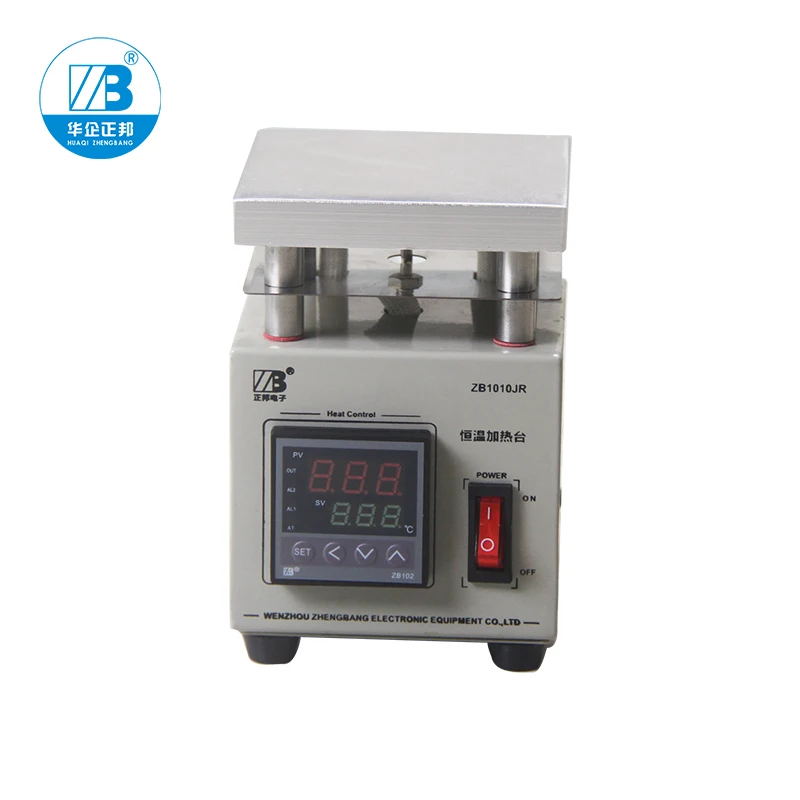 

LED Digital Display Temperature Control Aluminum Heating Plate For Cell Phone Screen Repair / Heating Platform For Mobile
