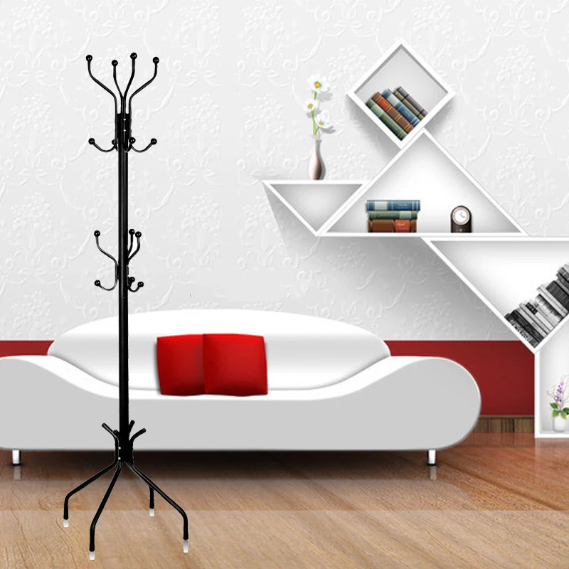 Strong Unique Fashion Metal Wrought Iron Coat Stand Women Coat Stand Collar Perfect Home Decoration for Sale stand collar ruffle hem quilted coat