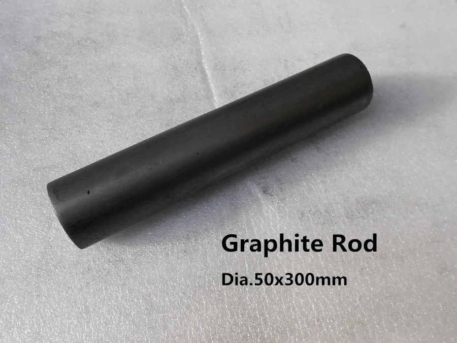 

FREE SHIPPING Dia.50*300mm Graphite rod /artificial carbon rod stick