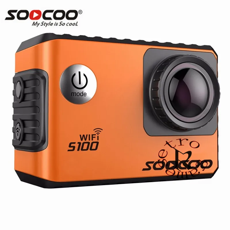 SOOCOO на S100 действие Камера 4k WiFi Встроенный гироскоп gps расширение Go Водонепроницаемый Pro мини Камера s Дайвинг открытый мини Sports DV