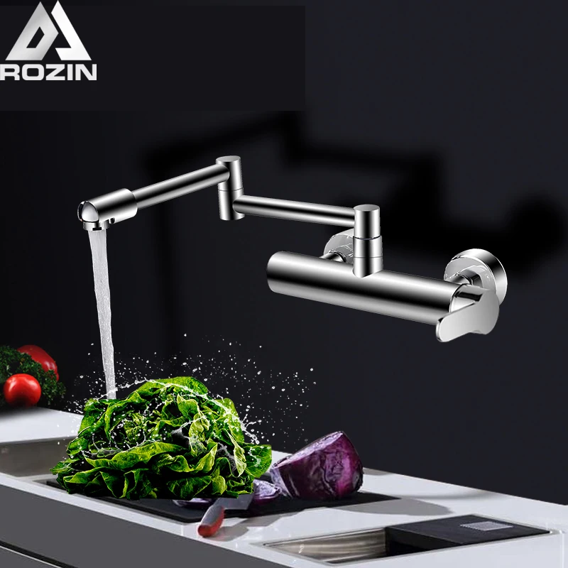 Green Black Pipe Kitchen Faucets Hot And Cold Water Faucets Chrome Basin Sink Tap Mixers Kitchen Faucet Deck Mounted