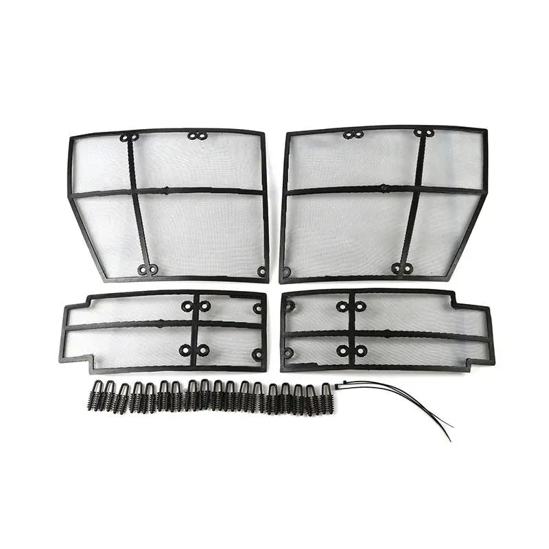 Complete set Для Nissan Patrol y62 сетки от насекомых Защита бака для воды сетка из нержавеющей стали защитная сетка модификация частей - Название цвета: Complete set