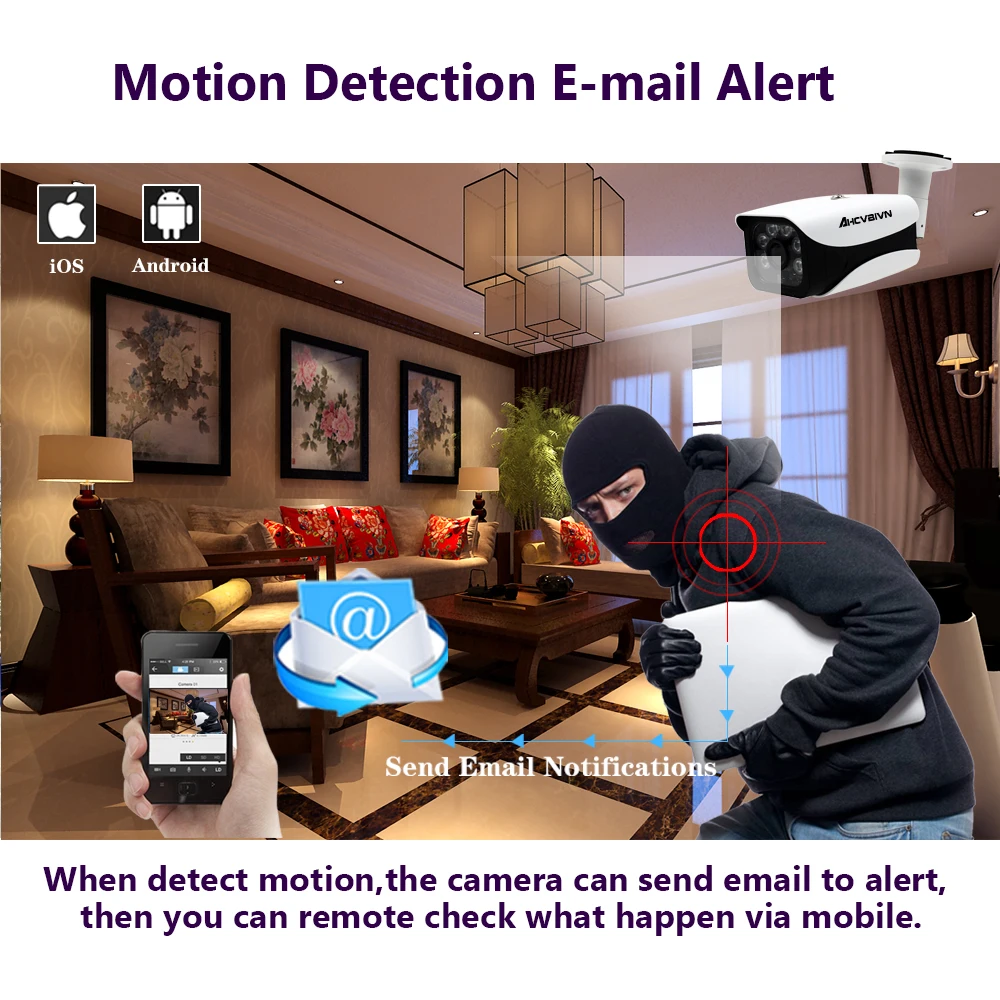  AHCVBIVN H.265 5.0MP POE IP Camera 5MP Bullet CCTV IP Camera for POE NVR System Waterproof Outdoor  - 33015721412