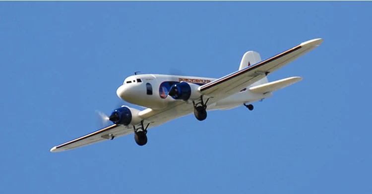 C47SKYBUS skytrain dynam 1,47 метров PNP EPO RC самолет