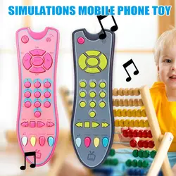 Детские музыкальные игрушки Моделирование мобильного телефона ТВ пульт дистанционного управления Ранние развивающие игрушки подарок BM88