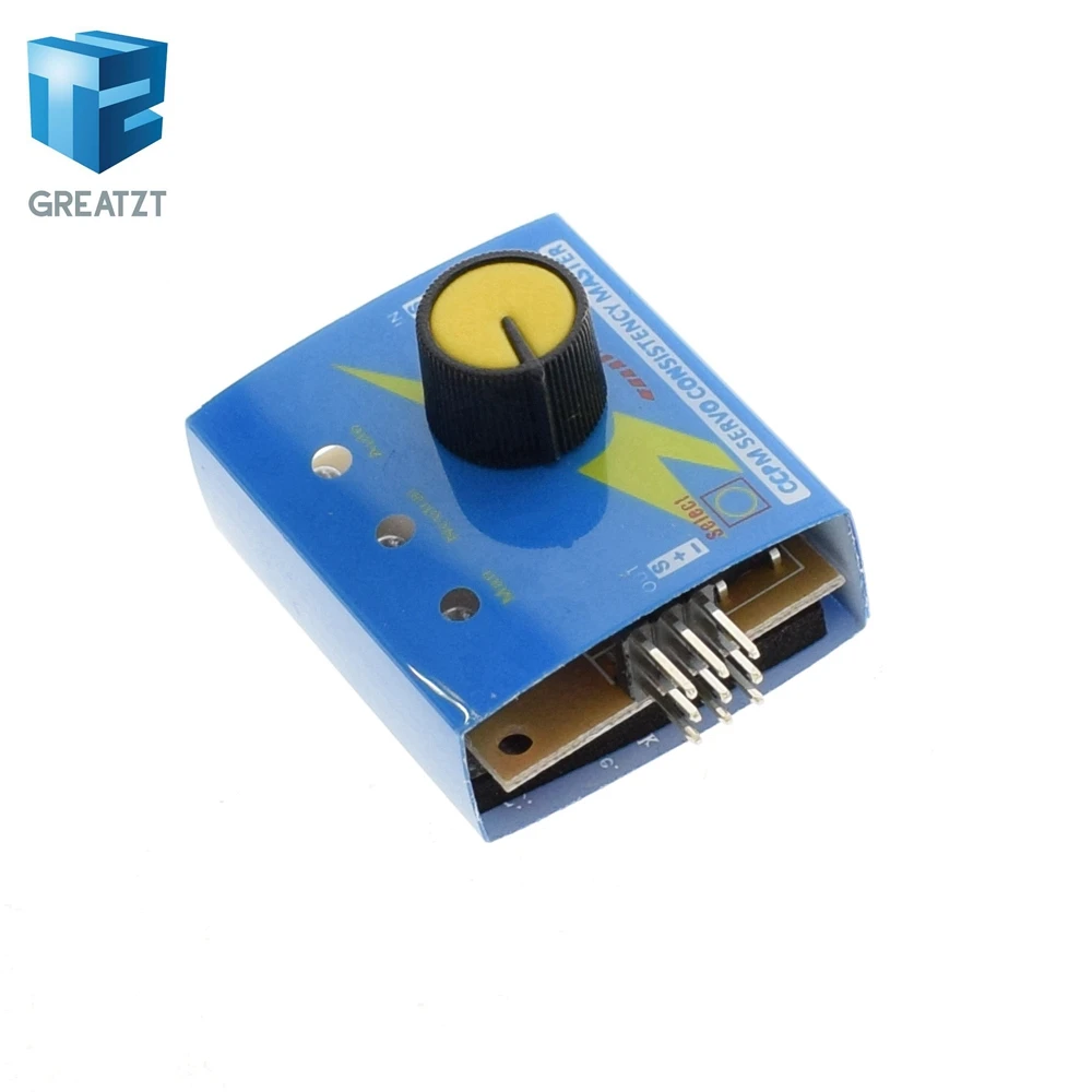 

GREATZT Servo Tester Gear Test CCPM Consistency Master Checker 3CH 4.8-6V with Indicator Light