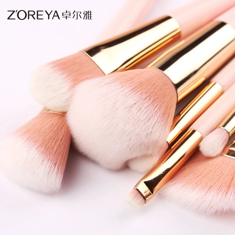 ZOREYA12 Makeup Brushes Set 12pcs Eye Shadow Blending Eyeliner Eyelash Eyebrow Brushes For Make up Portable Eye Brush Set ZOREYA12 Makeup Brushes Set 12pcs Eye Shadow Blending Eyeliner Eyelash Eyebrow Brushes For Make up Portable Eye Brush Set