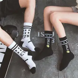 2019 new European and American style brand couple socks cotton trend tube socks men and women socks men socks 2019 new European and American style brand couple socks cotton trend tube socks men and women socks men socks