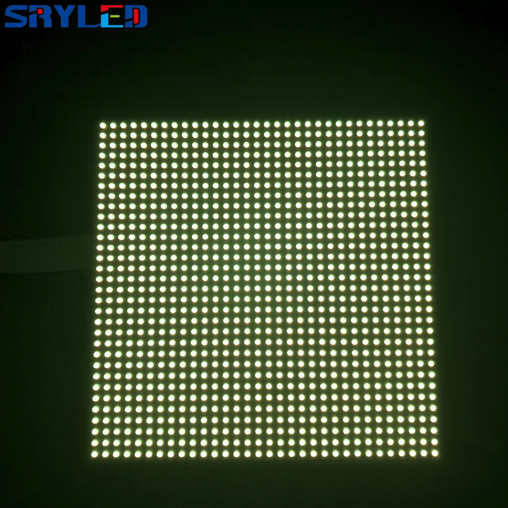 С высокой скоростью регенерации изображения Крытый P6 RGB SMD3528 полный Цвет 32x32 пикселей светодиодная модуль 192x192 мм для P6 литья под давлением Алюминий шкаф
