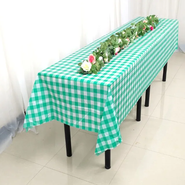 BALLE Plastic Party Tablecloth Disposable Table Cover Rectangular