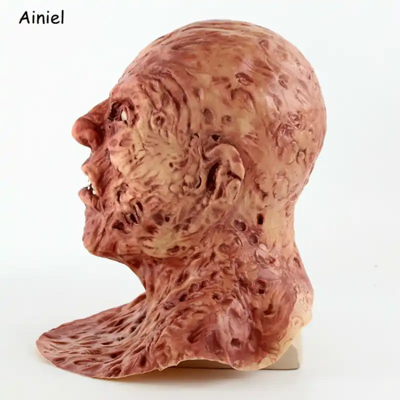 Scary Mask Freddy Krueger Latex Overhead Mask Friday The 13th Killers