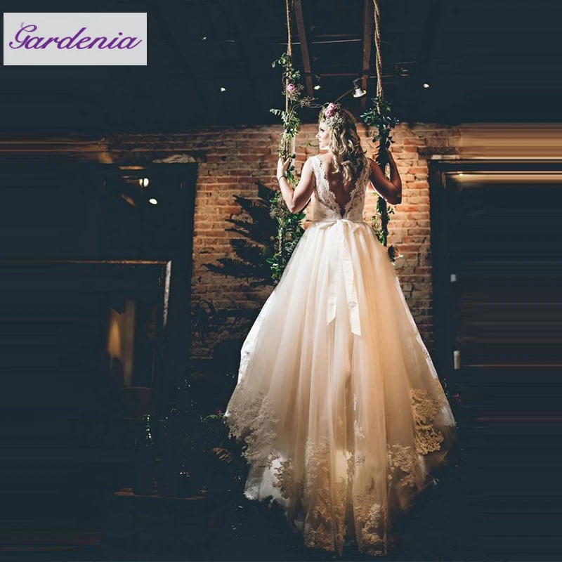 vintage fairy wedding dress