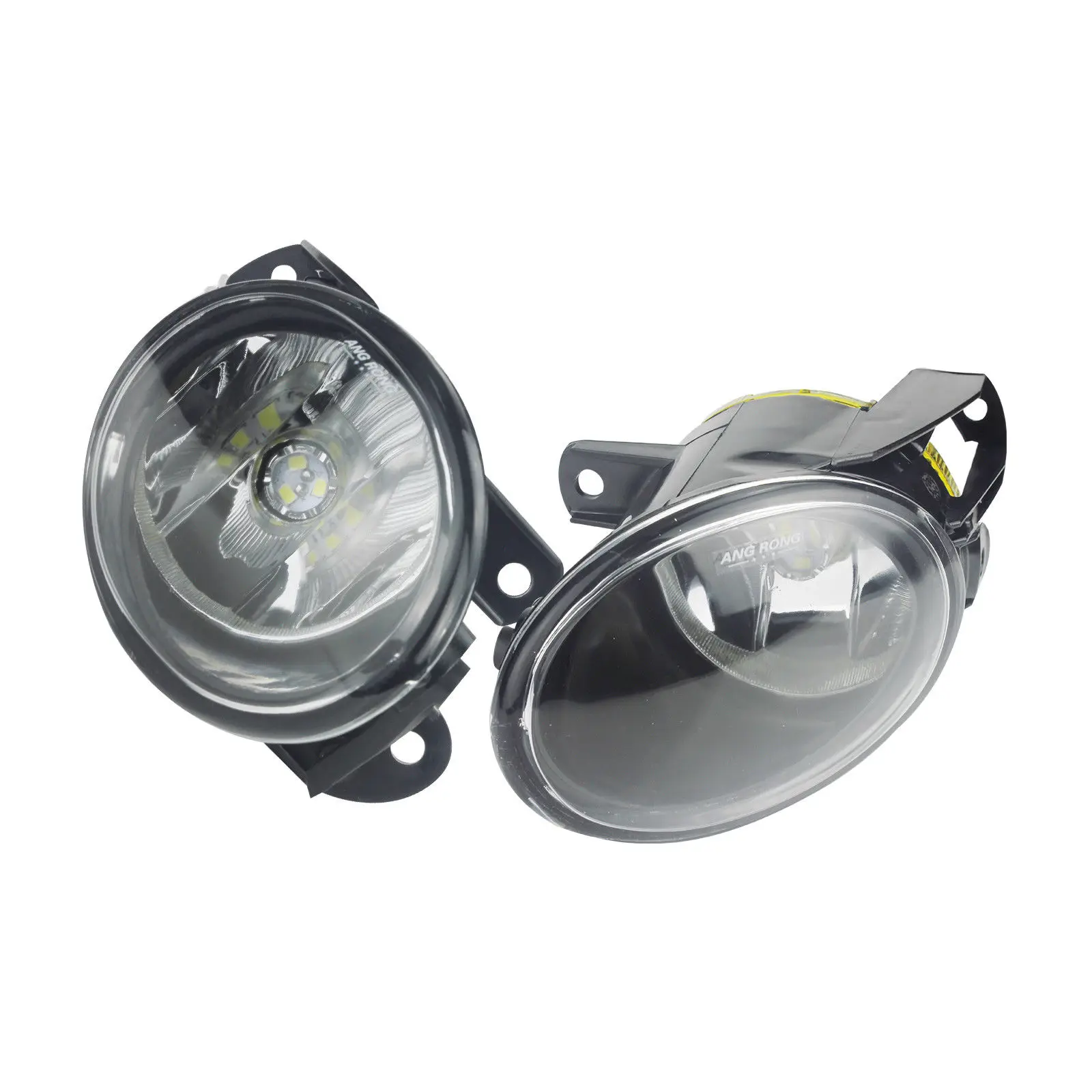  ANGRONG Replacement For VW Passat 3C B6 Front Bumper Fog Light Lamp 30W SAMSUNG LED Bulb L&R - 32913819502