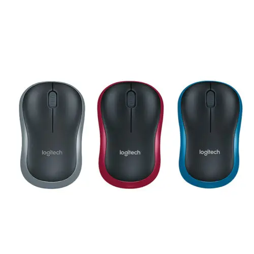 Original Box Logitech M185 Mouse 2.4G Wireless Mouse Laptop PC Computer Mice With USB Nano Receiver