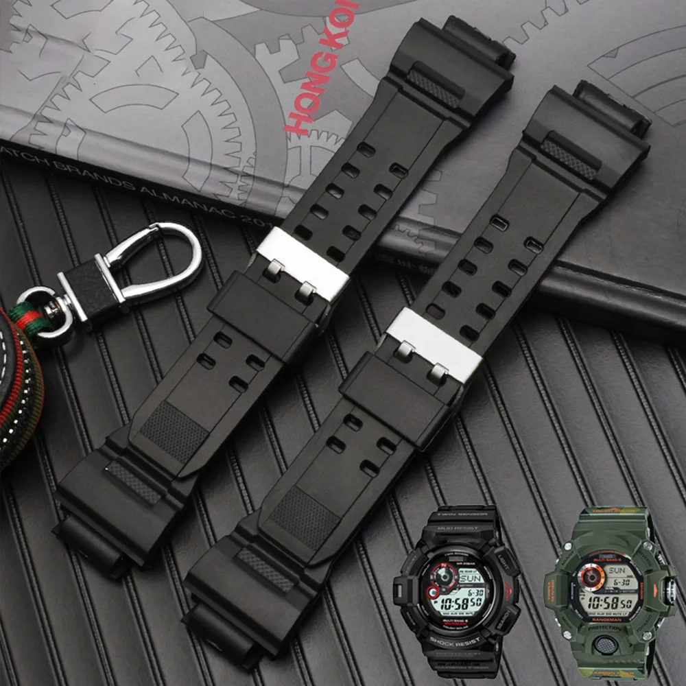 20 мм спортивный силиконовый резиновый ремешок для часов Casio G SHOCK GW 9400