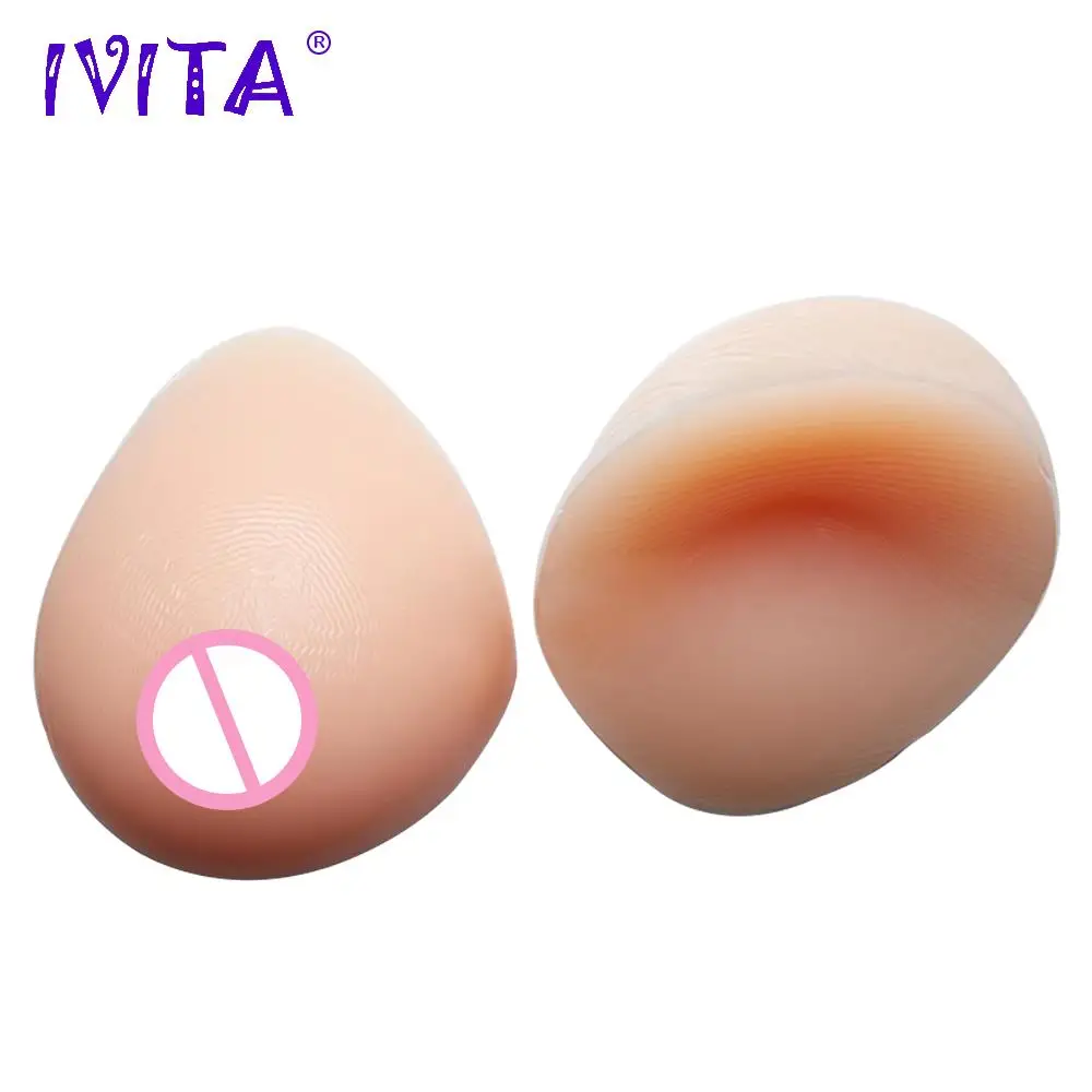 IVITA 4100 г Высокое качество реалистичные силиконовые накладные груди для