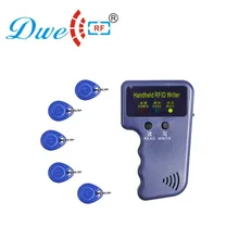 Клон rfid карты ключ тег Копир Дубликатор ключ rf писатель 125 кГц программист с 5 EM4305 брелок бесплатно