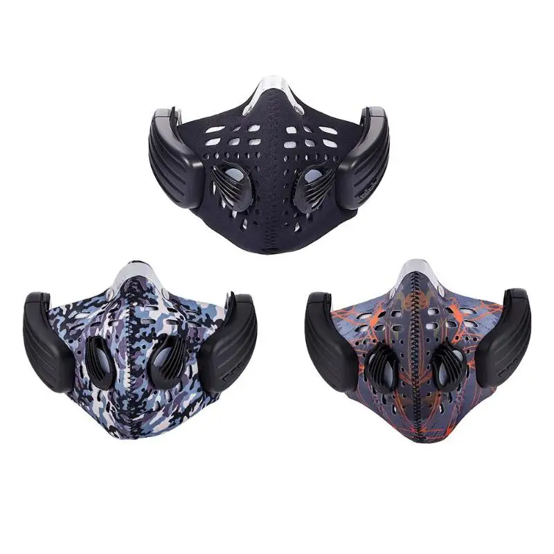 

2 in 1 Wireless Mask Headset Bluetooth Sports Bone Conduction Headphones Dustproof Facial Mask Earphone with Microphone