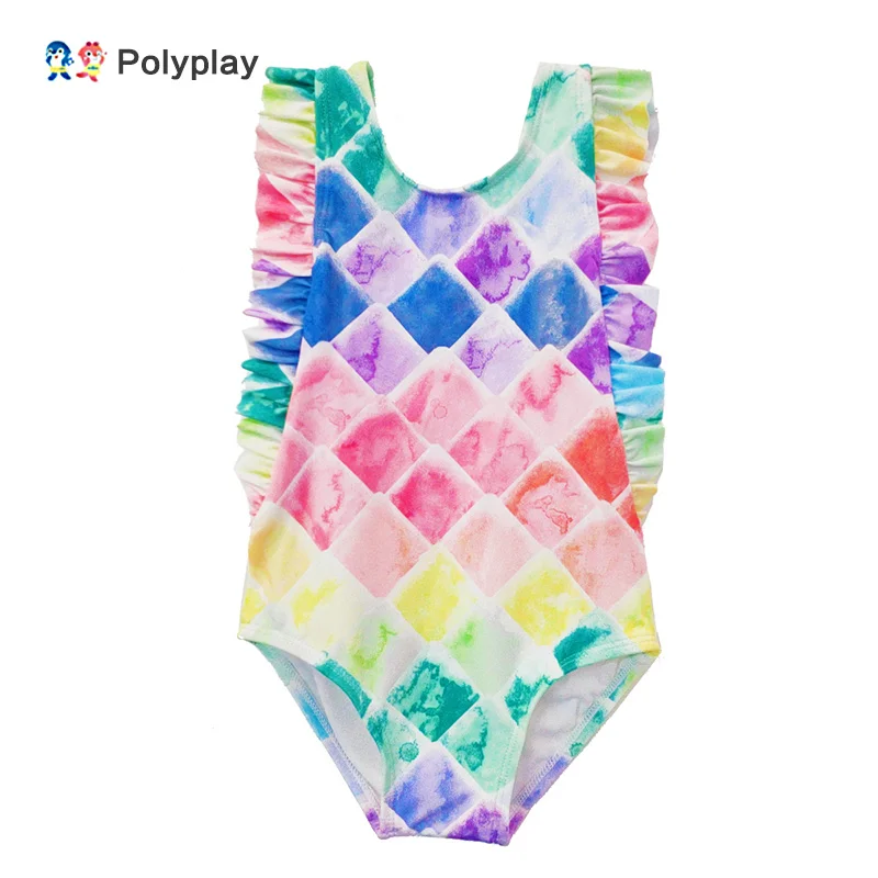 

2019 baby geometric conjoined swimming