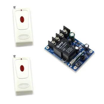 

DC 12-48V Wireless Remote Control Switch Radio Light Switch 1CH Relay Wireless Remote Power Switch Receiver + 2 x Transmitter