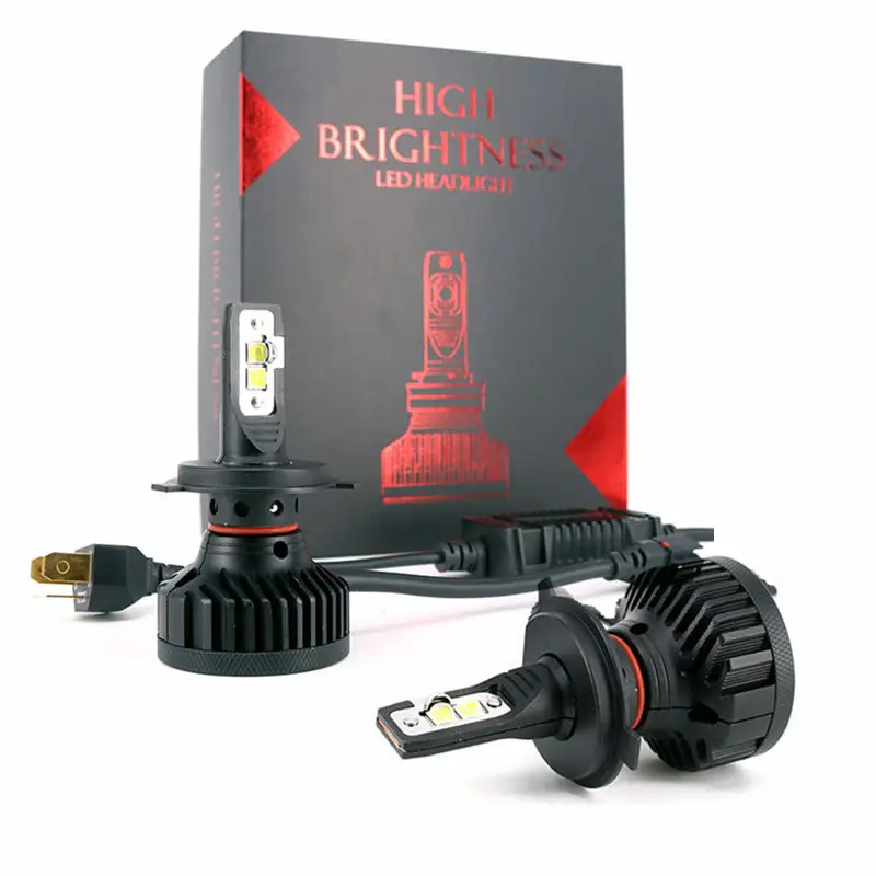 Xenplus автомобильные лампочки Светодиодный H4 H7 H11 H8 H9 9005 9006 5202 12 V 9000LM 90 W XHP70 XHP50 очень