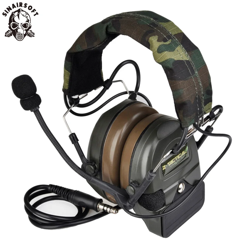 Тактические наушники Z-tactical Sordin для страйкбола Comtac ZComtac I стильная тактическая