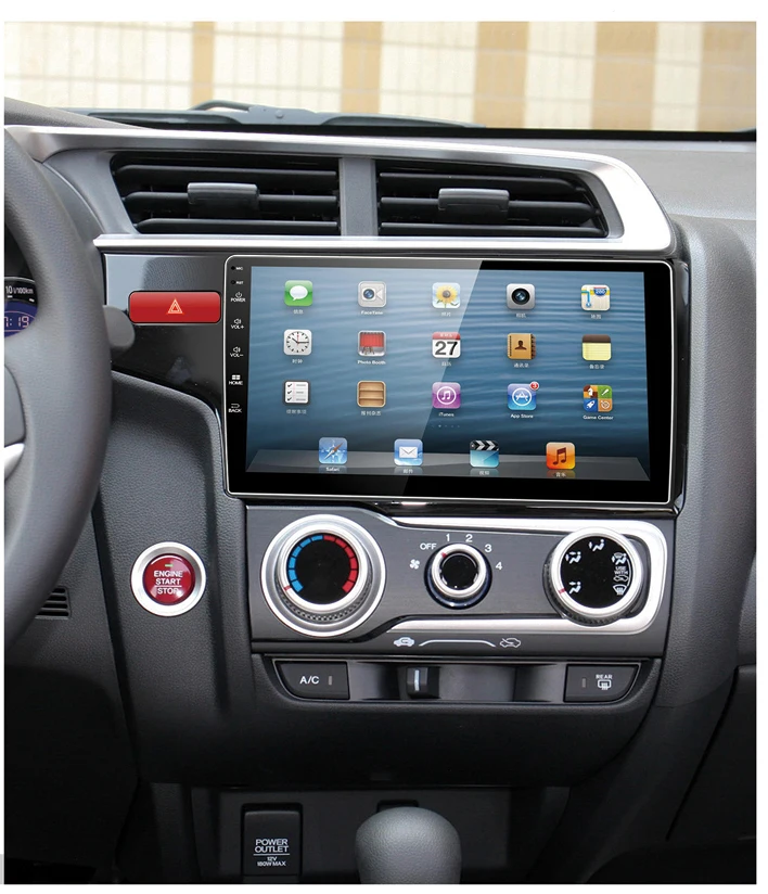 Discount Android 5.1.1 System,16 GB Flash,4 Core,HD 1024X600,Car DVD Radio Player Auto Media Stereo for Honda Fit 2015 Support 3G,WiFi 1