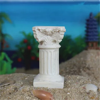 

Wholesale 300pcs/lot Marble Pillar Building Model Resin Craftwork Psychological Sand Table Pillar G1448
