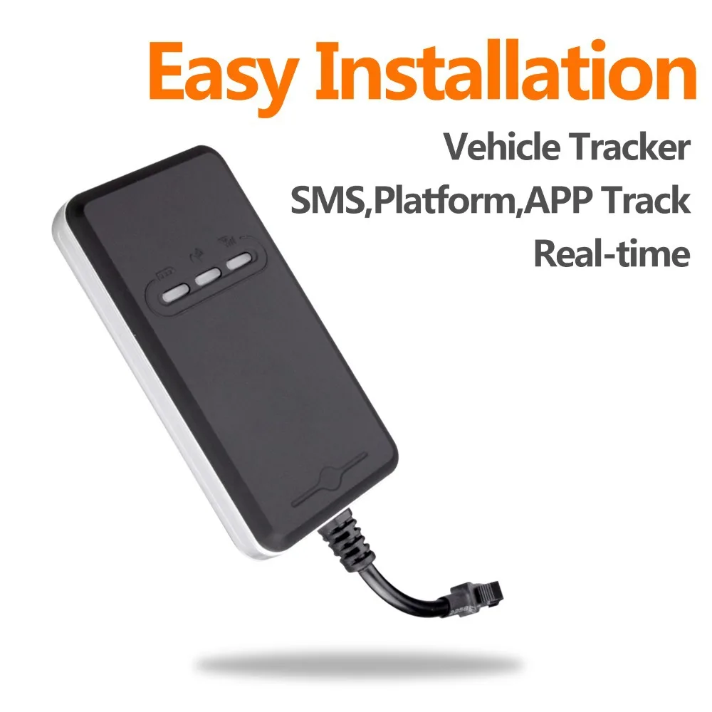 miniature gps tracker vehicle car tracking system device gps gprs gsm