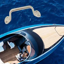 JEAZEA 316 нержавеющая сталь 15 см Морская Лодка Yacth большой клиат дверной люк поручень лодка аксессуары Замена