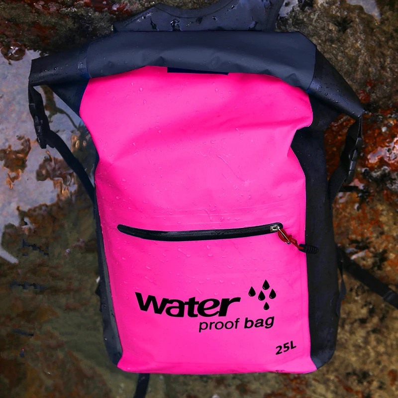25л Открытый Водонепроницаемый сухой мешок рюкзак сумка для хранения Рафтинг Спорт Каякинг каноэ сумки для плавания дорожные наборы рюкзаки
