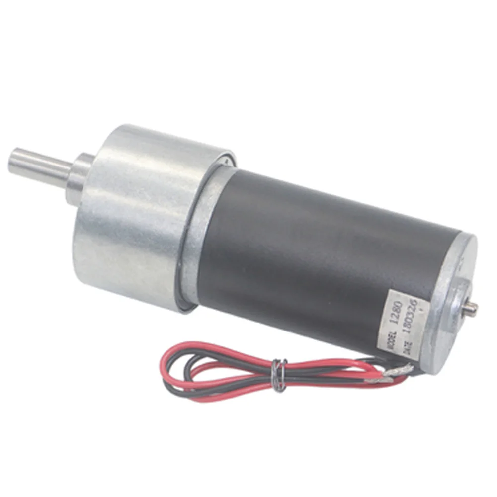 Ímã permanente DC Gear Motor, alto torque,