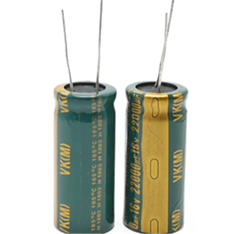 

1pcs/lot high frequency low impedance high quality 16V 22000UF 18*40 aluminum electrolytic capacitor 22000uf 16v