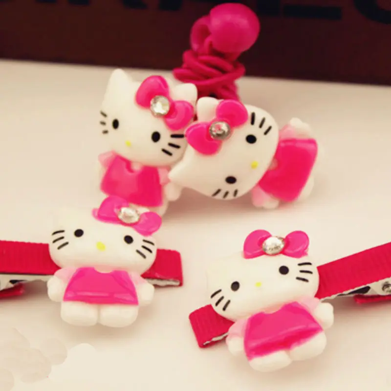 2016 cute Hello Kitty headwear 4 Pieces/set girls hair accessories hair