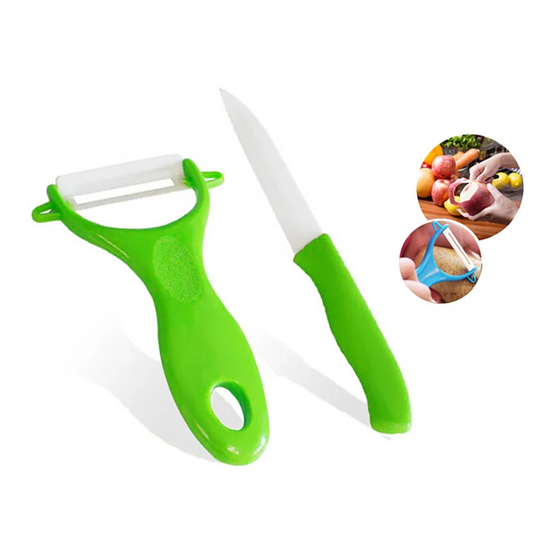 2 шт. мини карман Ножи для очистки овощей Ножи Керамика фрукты Ножи Кухня керамика Ножи Овощечистка-15