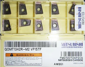 

10PCS CARBIDE INSERT QOMT1342R- M 2 VP15TF