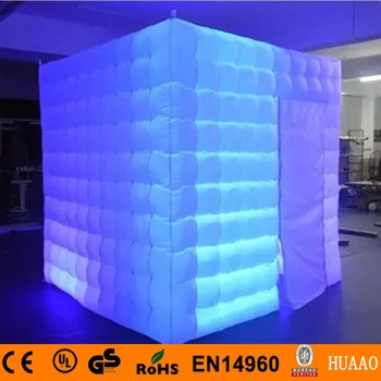 

Free shipping Best quality Portable inflatable photo booth cube tent
