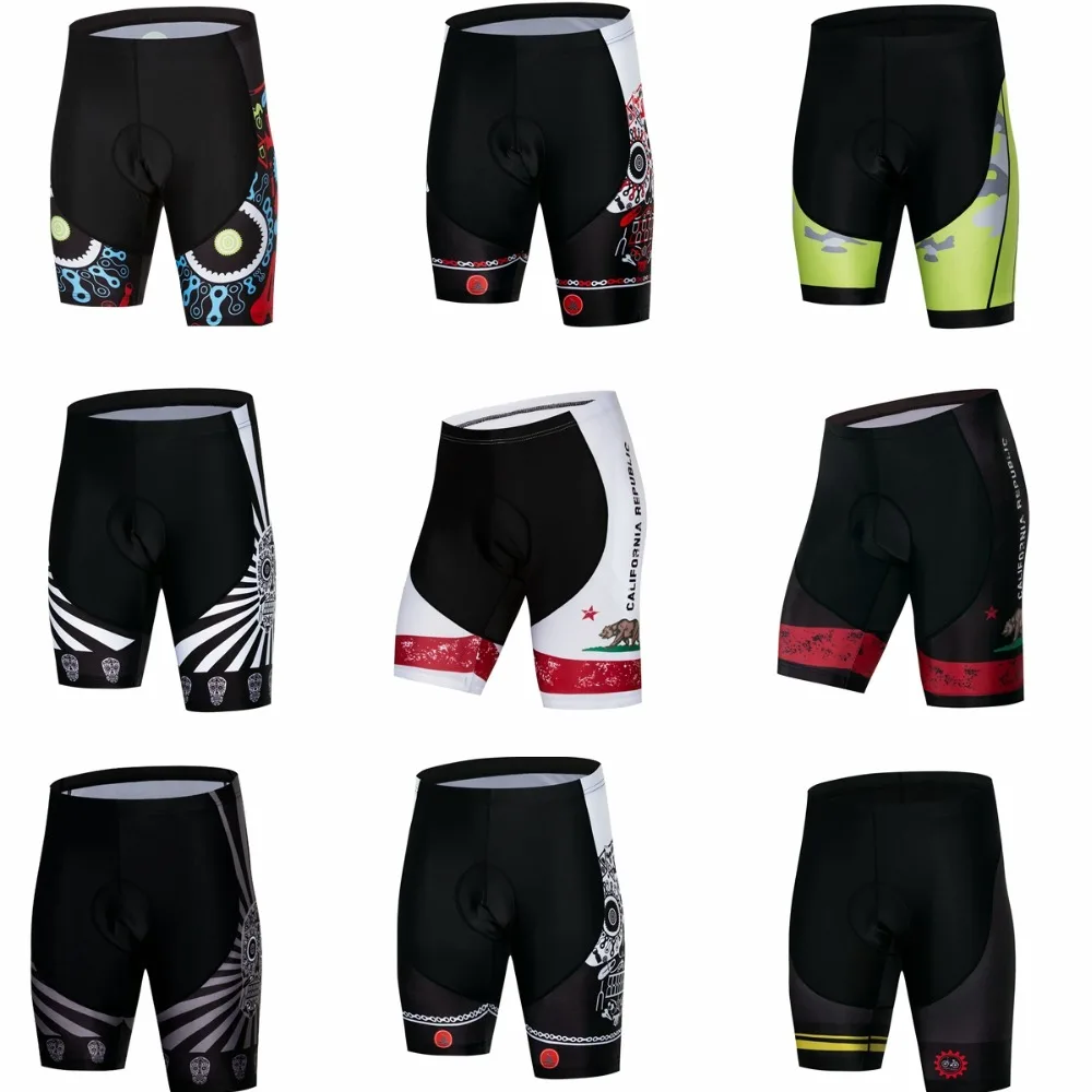 Men's Cycling Shorts MTB Bike Bicycle 3D Padded Gel Tights Shorts Summer bermuda ciclismo Shockproof Cycling Wear Ropa Ciclismo