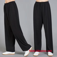 Icesilk тайцзи брюки Йога брюки у брюки «Shu», кунг-фу брюки/Боевые искусства брюки