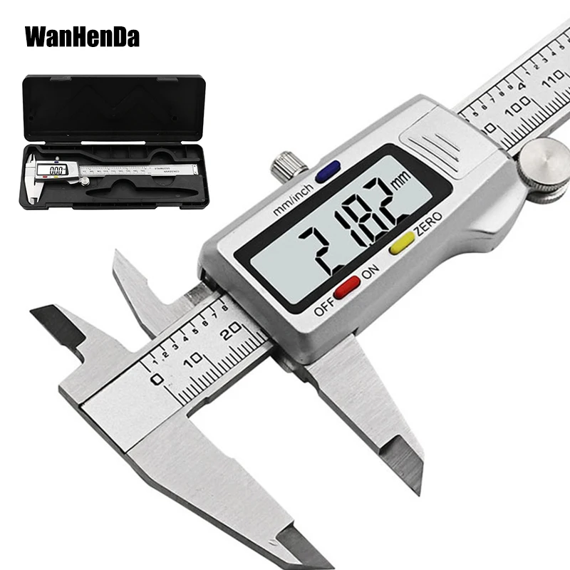 Stainless Steel Digital Caliper 6 "150mm Messschieber paquimetro