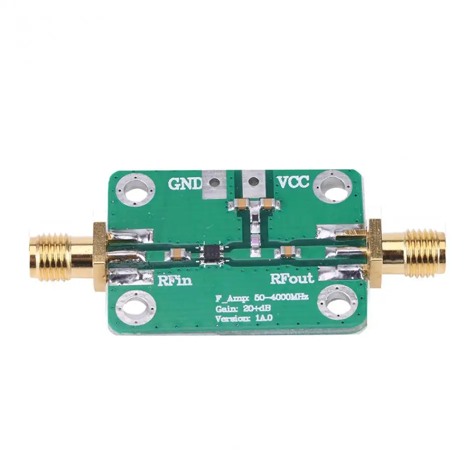 

VBESTLIEF 1pc 144MHz Ultra-low-noise RF Low Noise Amplifier Ham Radio ModuleLNA 24dB Gain 135--175MHz